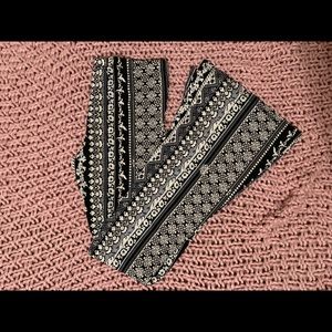 Printed bell bottoms